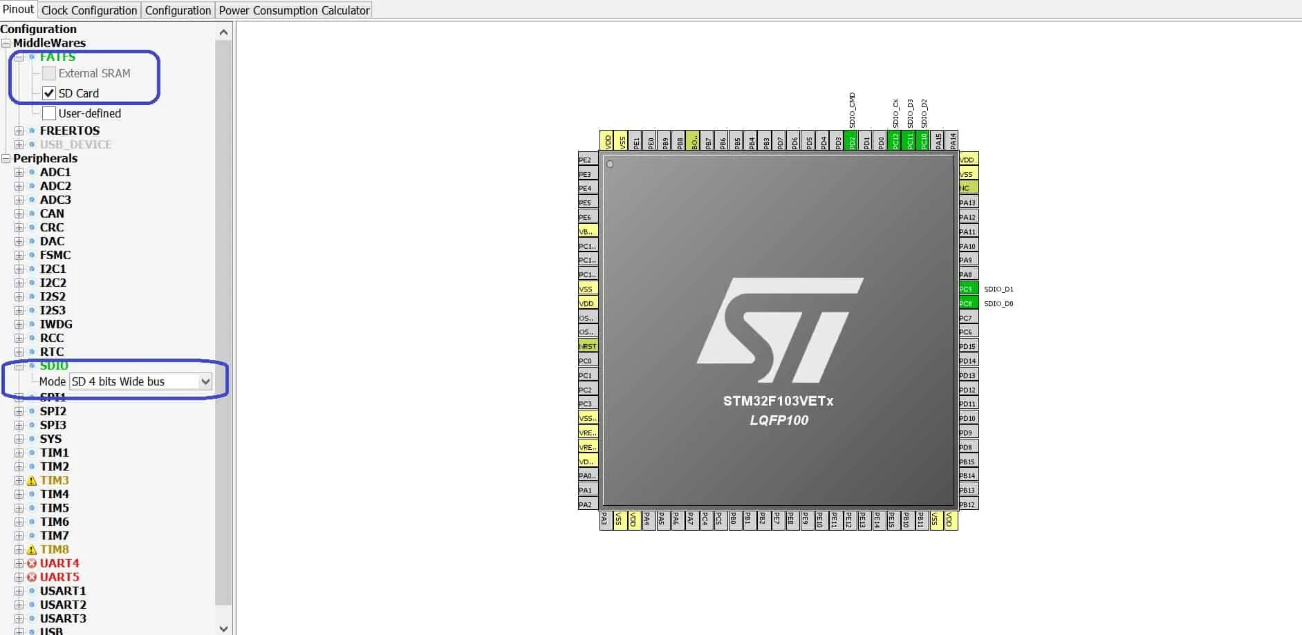 STM32 SDIO