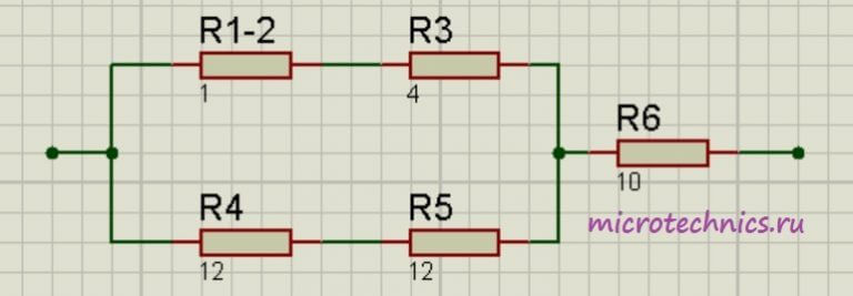 Параллельное включение резисторов калькулятор