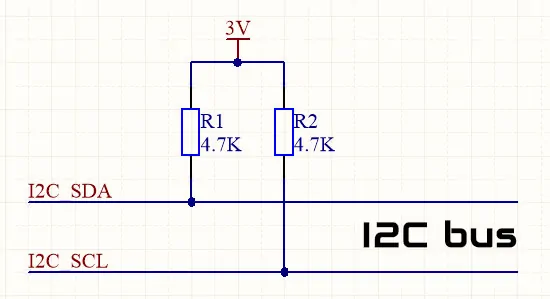STM32 I2C подтягивающие резисторы.