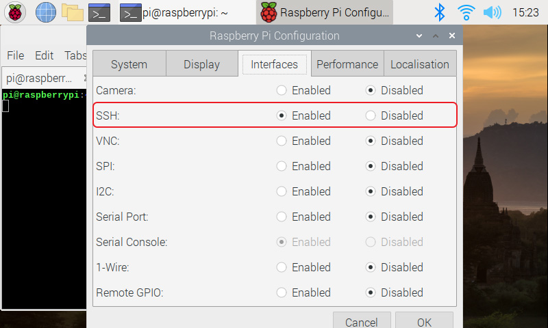 Raspberry Pi SSH Configuration