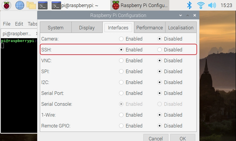 Raspberry Pi SSH Configuration
