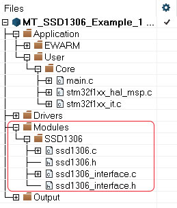 Библиотека для работы с SSD1306 для STM32.