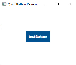 Пример Button в QML.