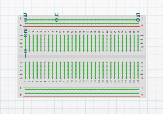 Arduino breadboard. Макетная плата для Ардуино.